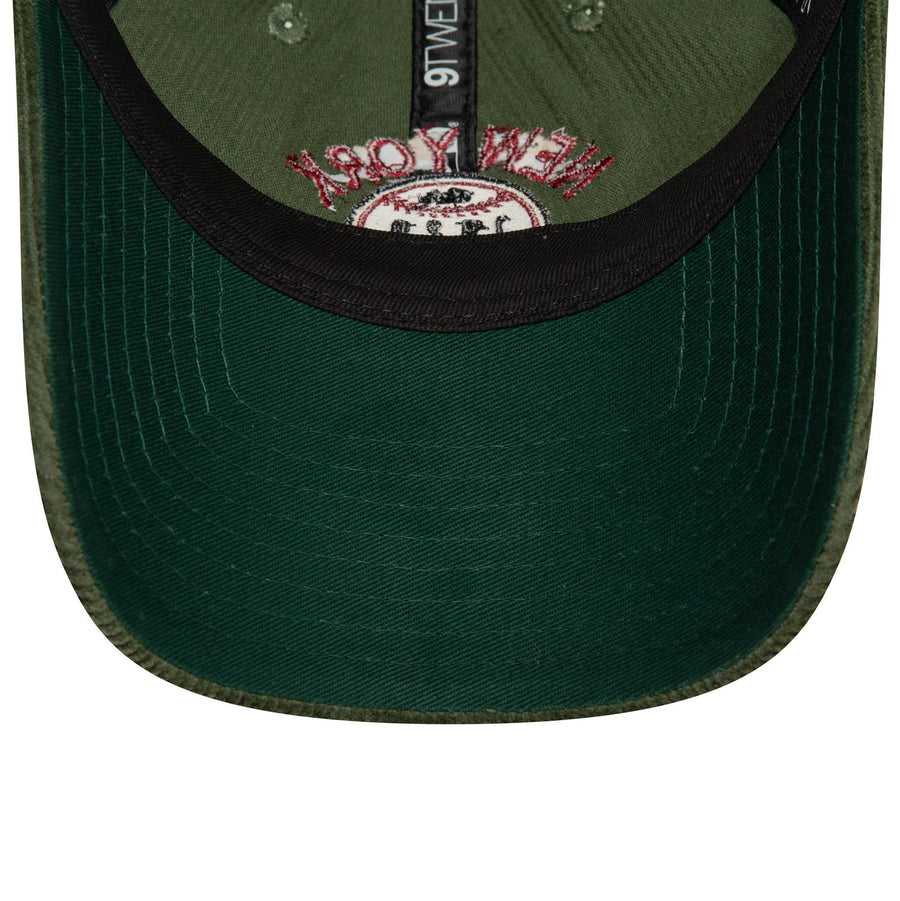 New Era 9TWENTY Cord Dark Green Cap