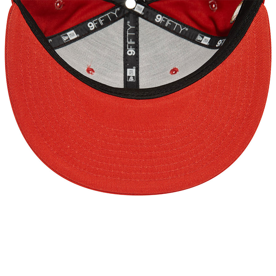 Chicago Bulls 9FIFTY Seasonal Flower Copper Red Cap