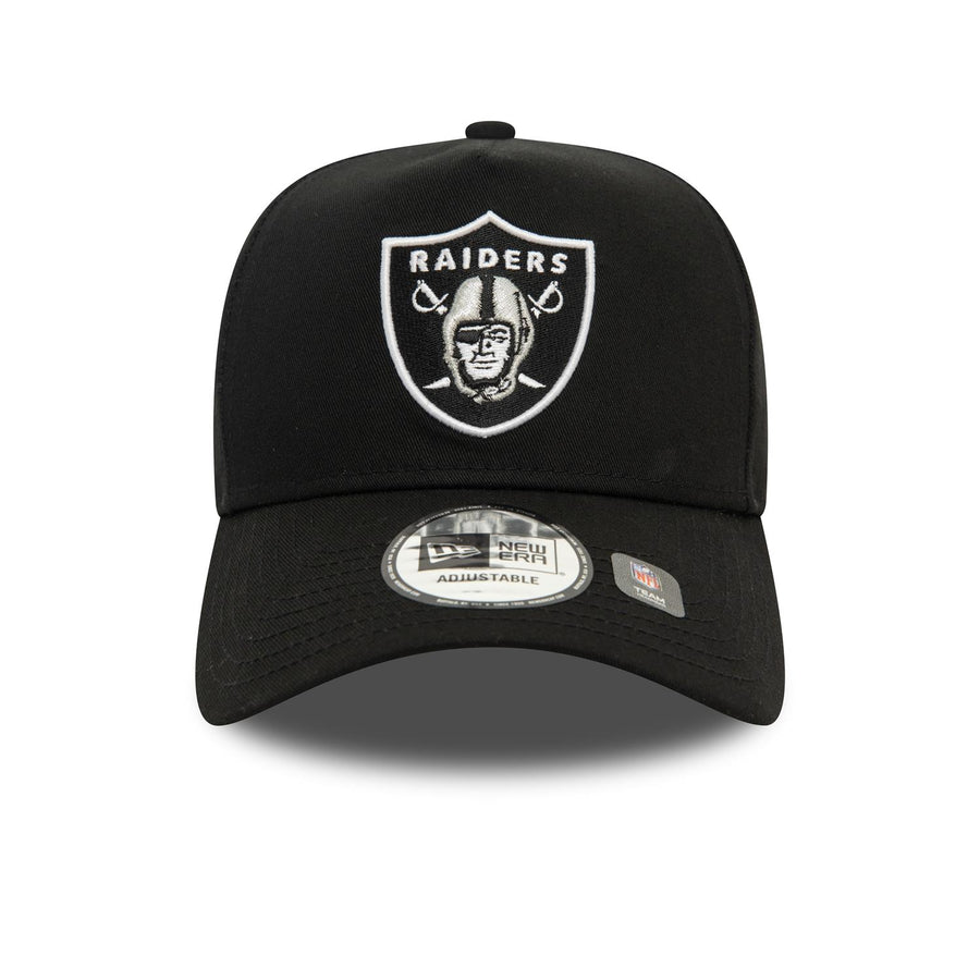 Las Vegas Raiders E-Frame NFL Official Team Colours Black Trucker Cap