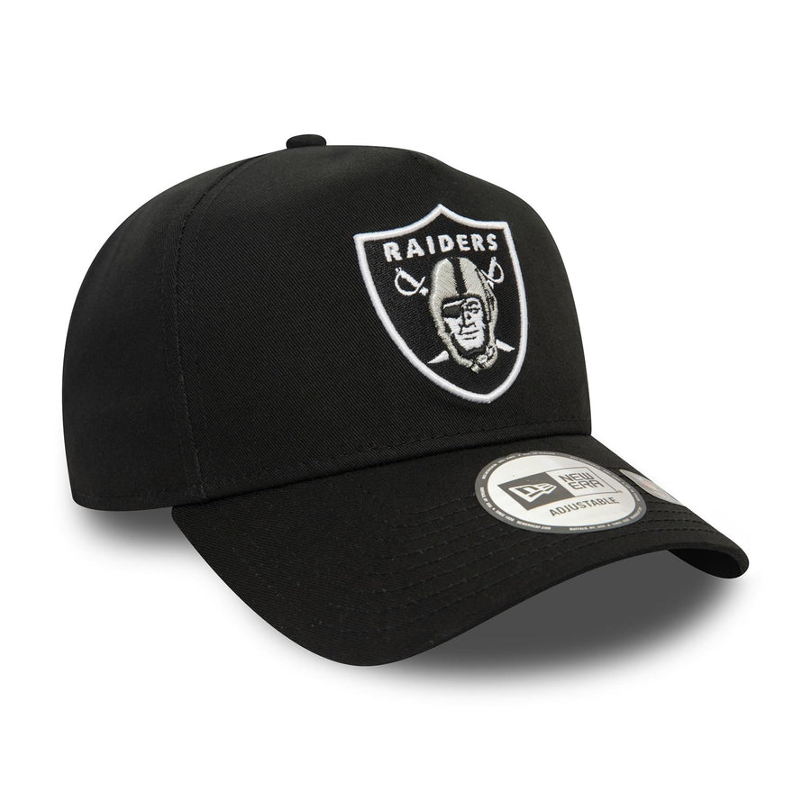 Las Vegas Raiders E-Frame NFL Official Team Colours Black Trucker Cap