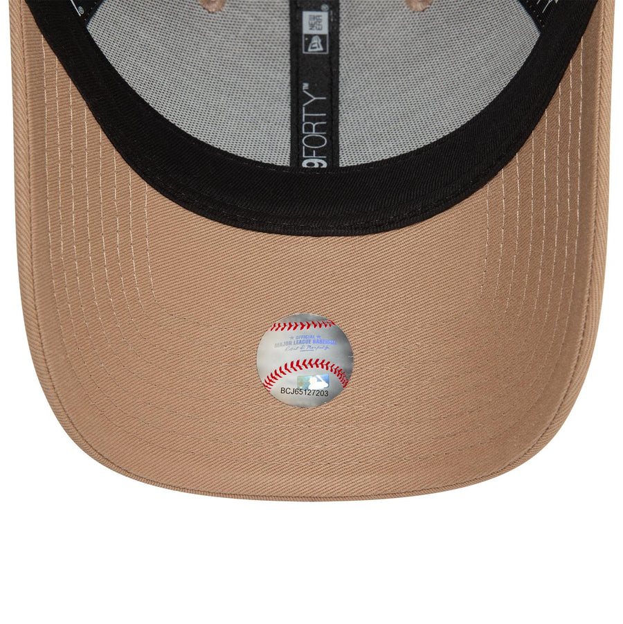 New York Yankees 9FORTY Womens Metallic Tan Cap