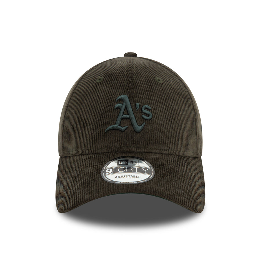 Oakland Athletics 9FORTY Cord Dark Green Cap