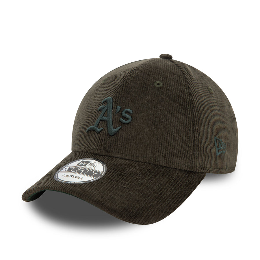 Oakland Athletics 9FORTY Cord Dark Green Cap