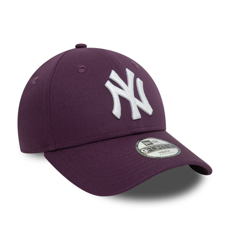 New York Yankees 9FORTY Kids League Essential Dark Purple Cap