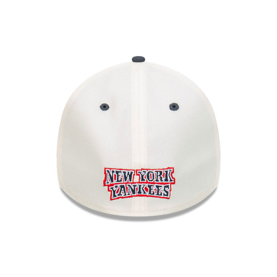 New York Yankees 39THIRTY A-Frame Apac Exclusive White/Navy Cap