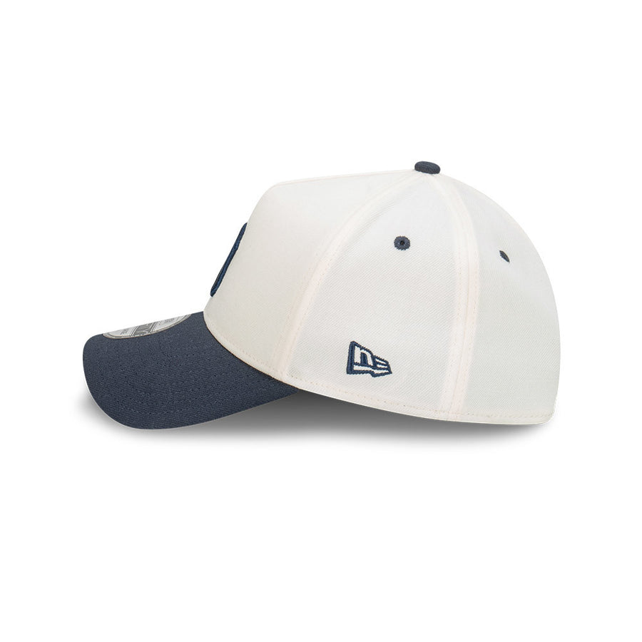 New York Yankees 39THIRTY A-Frame Apac Exclusive White/Navy Cap