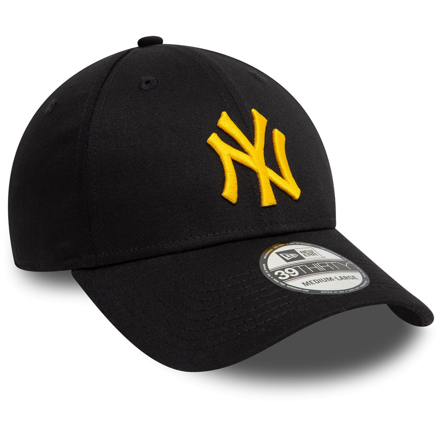 New York Yankees 39THIRTY League Essential Black/Yellow Cap