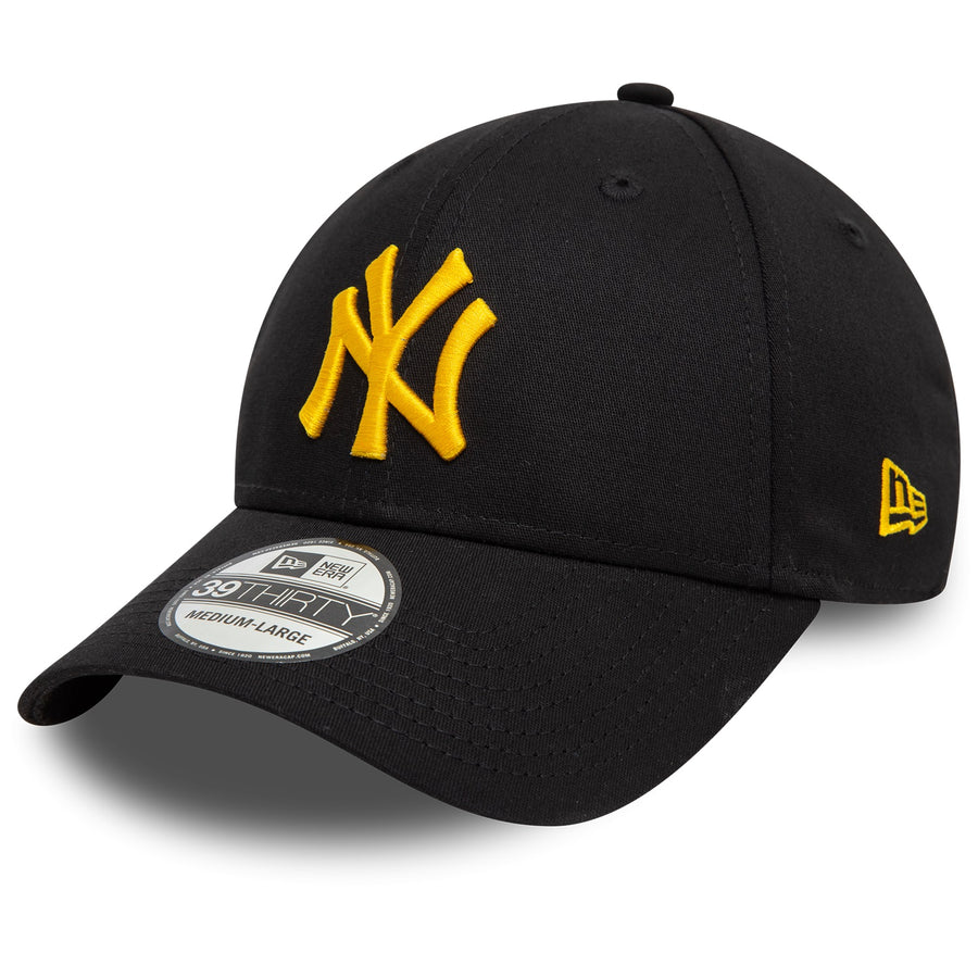 New York Yankees 39THIRTY League Essential Black/Yellow Cap