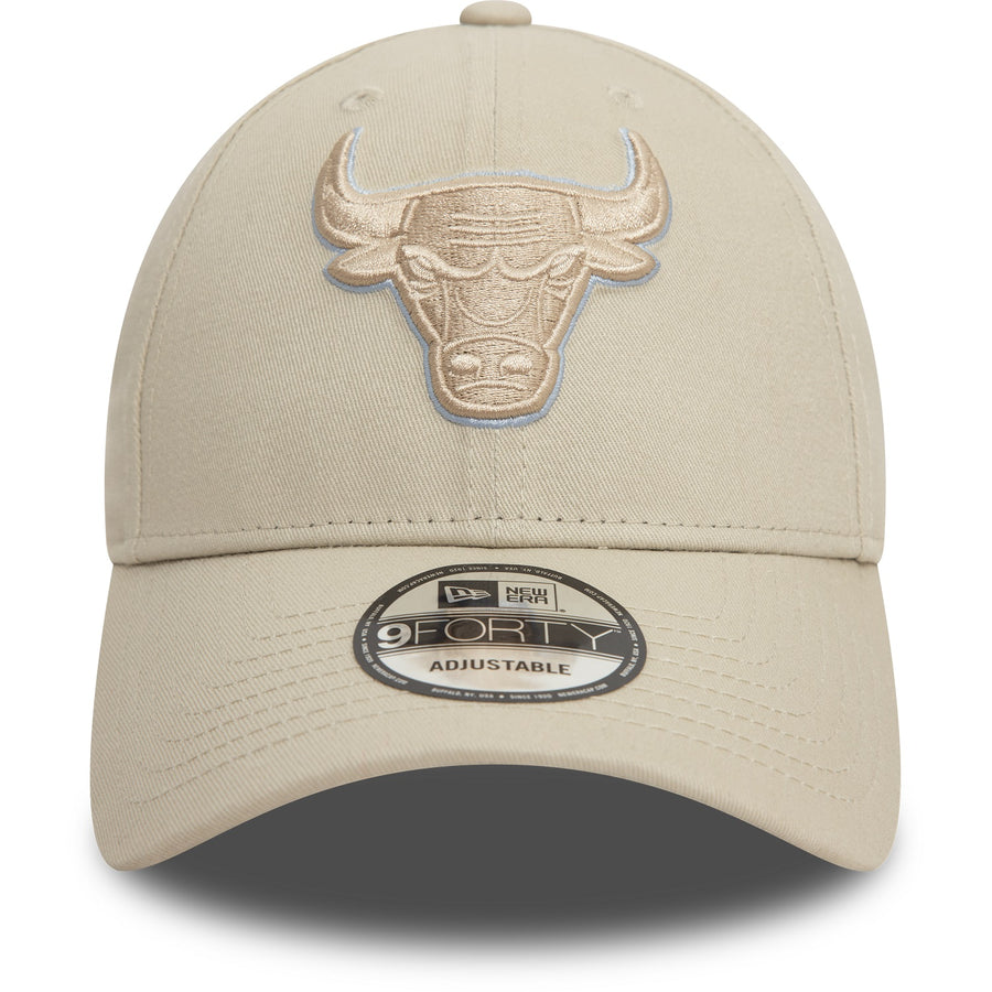 Chicago Bulls 9FORTY Team Outline Stone Cap