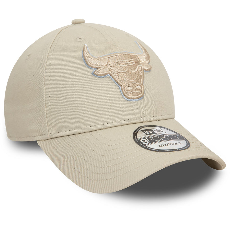 Chicago Bulls 9FORTY Team Outline Stone Cap