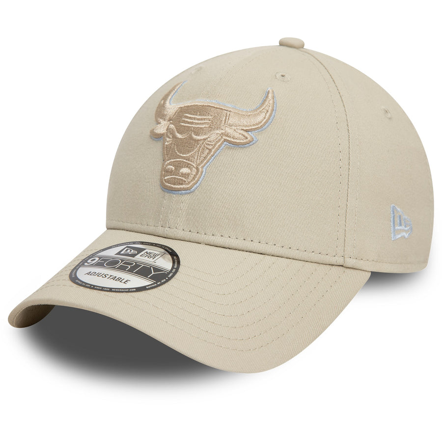 Chicago Bulls 9FORTY Team Outline Stone Cap