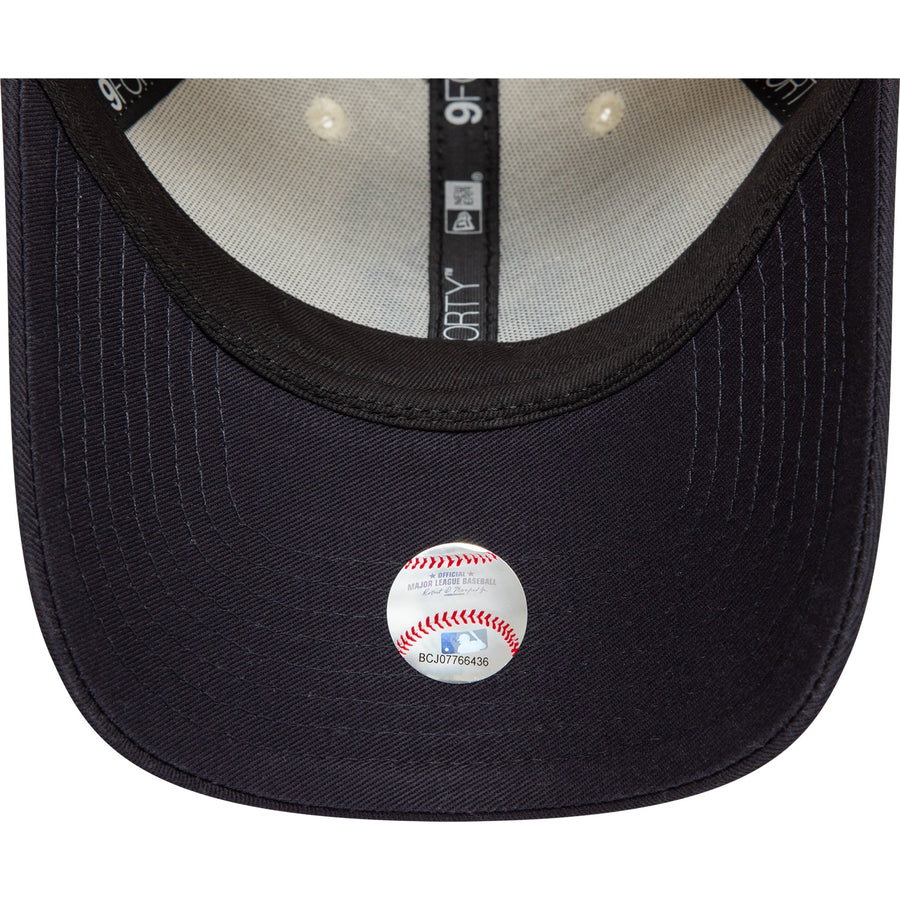 New York Yankees 9FORTY Colour Block Cream/Navy Cap