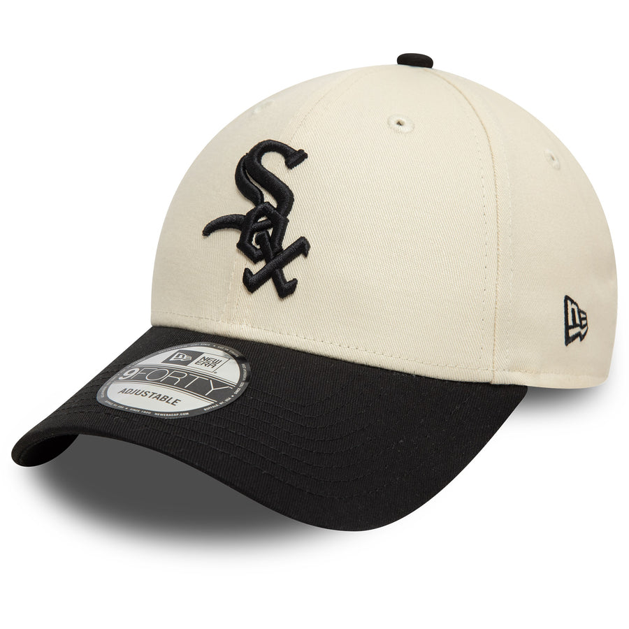 Chicago White Sox 9FORTY Colour Block Cream/Black Cap