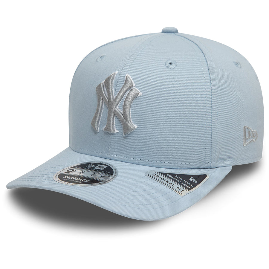 New York Yankees 9FIFTY Original Fit Pre Curved World Series Pastel Blue Cap