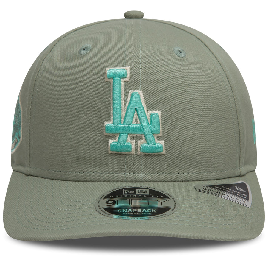 Los Angeles Dodgers 9FIFTY Original Fit Pre Curved World Series Mint Cap