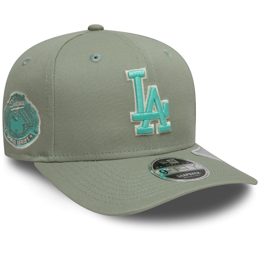 Los Angeles Dodgers 9FIFTY Original Fit Pre Curved World Series Mint Cap