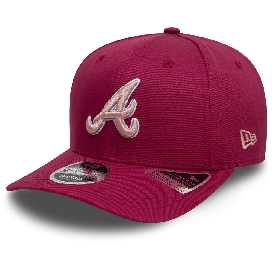 Atlanta Braves 9FIFTY Original Fit Pre Curved World Series Dark Red Cap