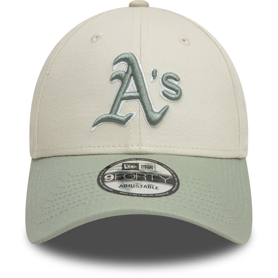 Oakland Athletics 9FORTY World Series Patch Ivory/Green Cap