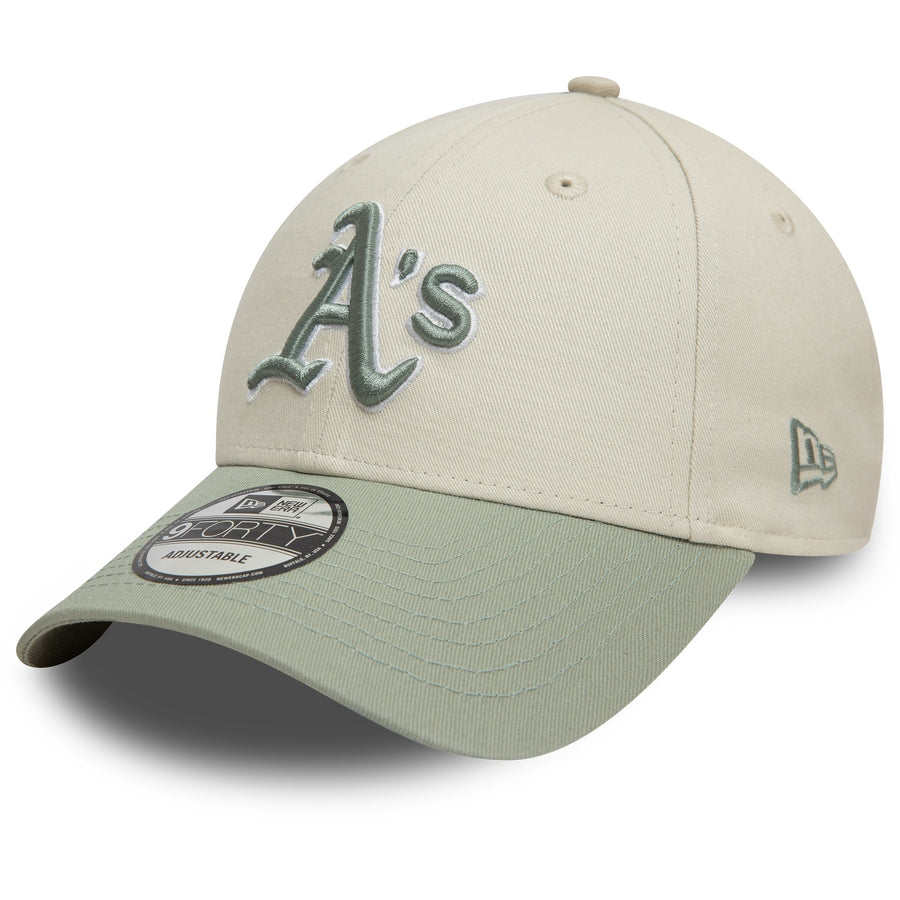 Oakland Athletics 9FORTY World Series Patch Ivory/Green Cap