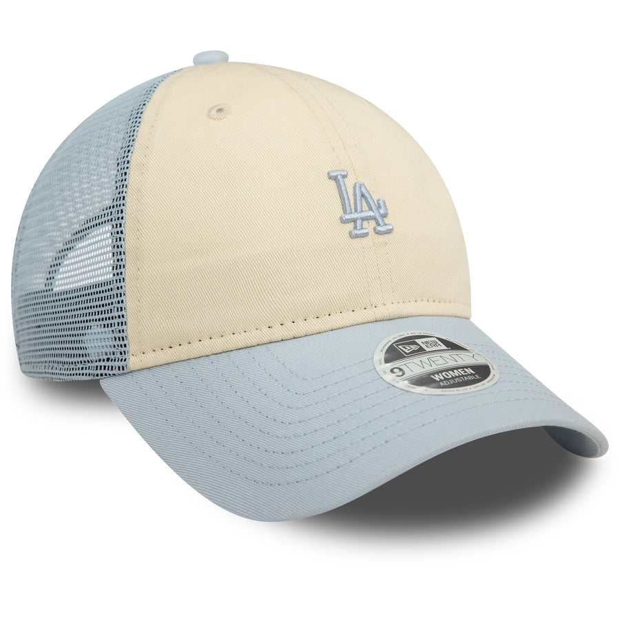 Los Angeles Dodgers 9FORTY Womens League Essential Stone Trucker Cap