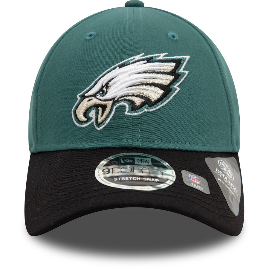 Philadelphia Eagles 9FORTY Stretch Snap NFL Green/Black Cap