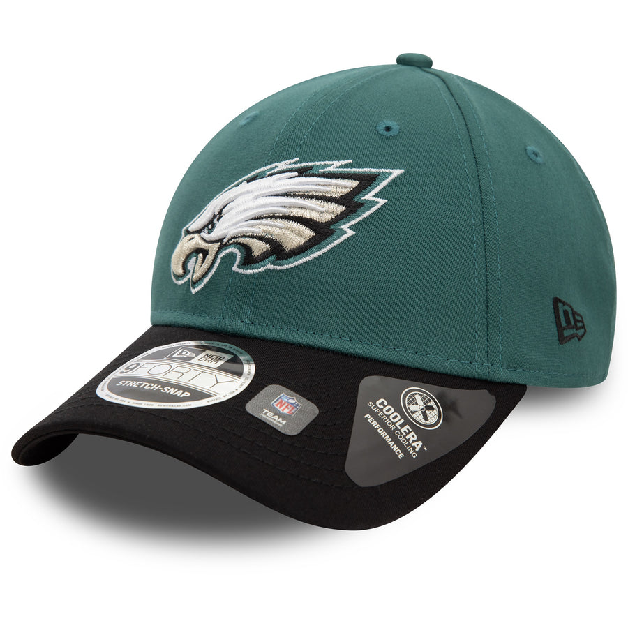 Philadelphia Eagles 9FORTY Stretch Snap NFL Green/Black Cap