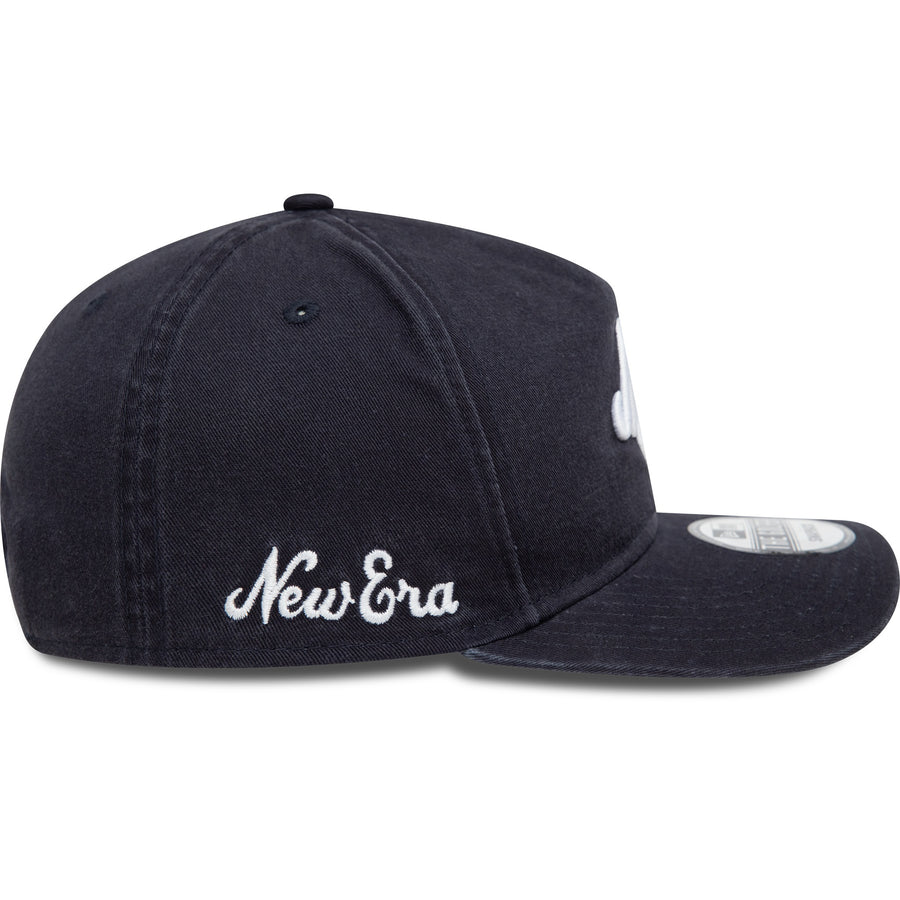 New Era Precurved Unstructured Navy Golfer Cap