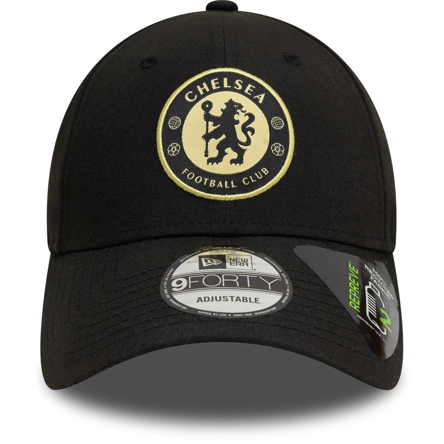 Chelsea Football Club 9FORTY Seasonal Pop Black/Yellow Cap