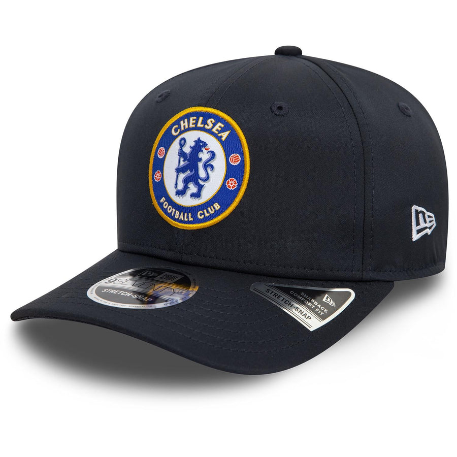 Chelsea FC 9SEVENTY Lion Crest Core Stretch Snap Navy Cap