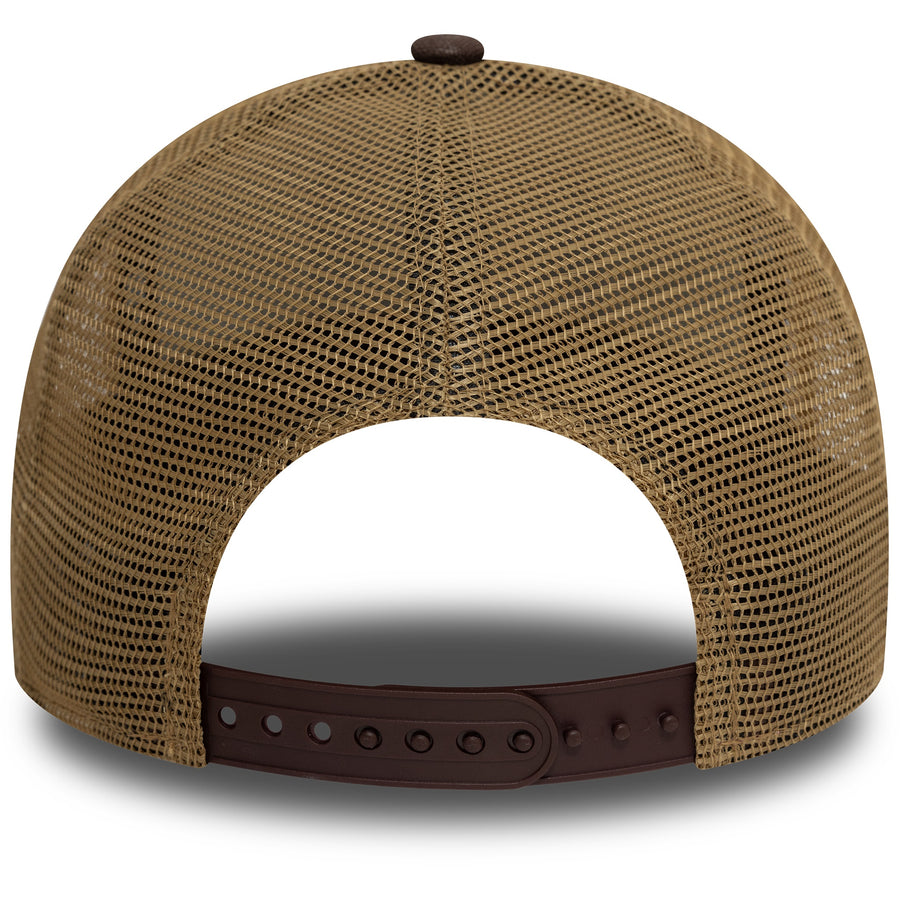 New Era Patch Canvas A-Frame Stone/Brown Cap