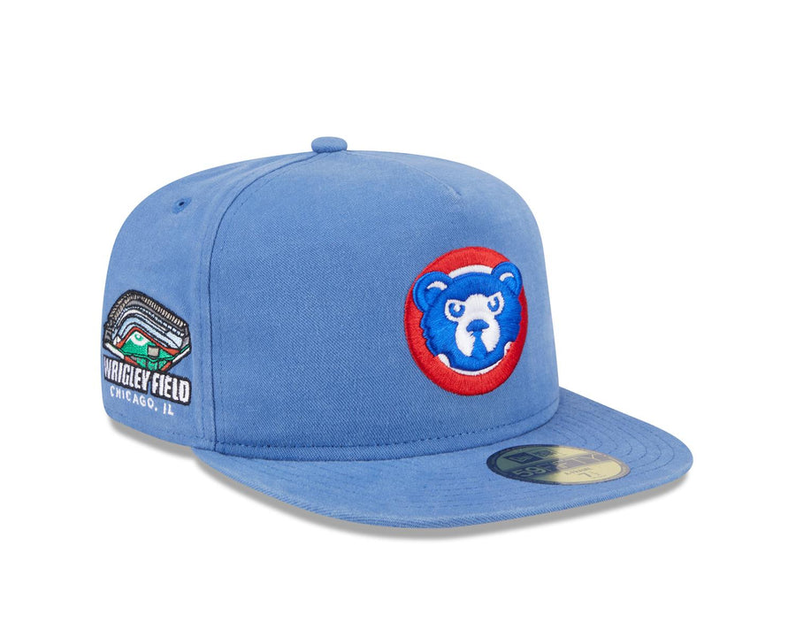 Chicago Cubs 59FIFTY Championship Side Flag Royal Cap