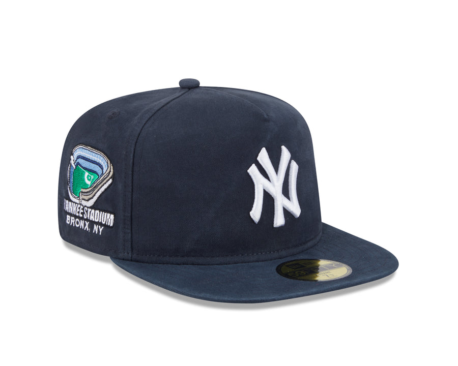 New York Yankees 59FIFTY Championship Side Flag Navy Cap