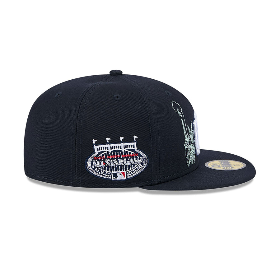 New York Yankees 59FIFTY State Stitch Navy Cap