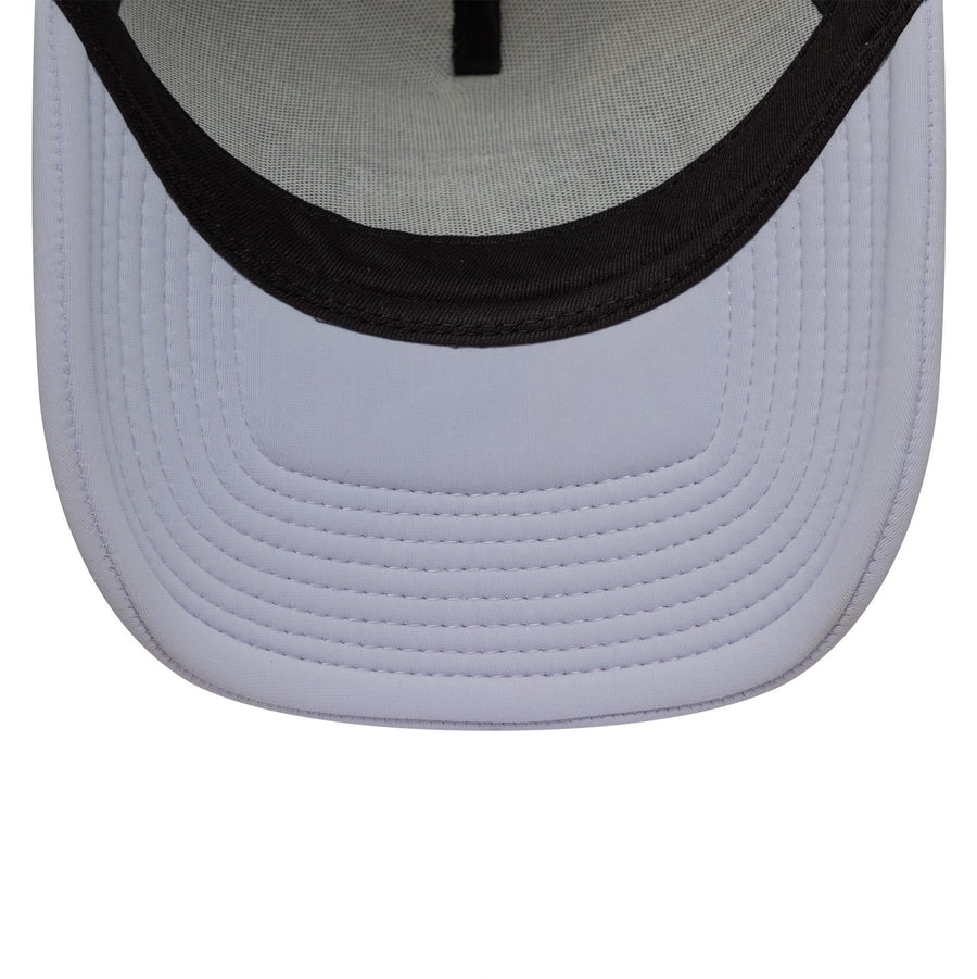 New Era Oval Foam Patch A-Frame White Trucker Cap