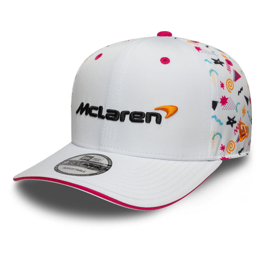 McLaren 9SEVENTY Stretch Snap Miami White Cap