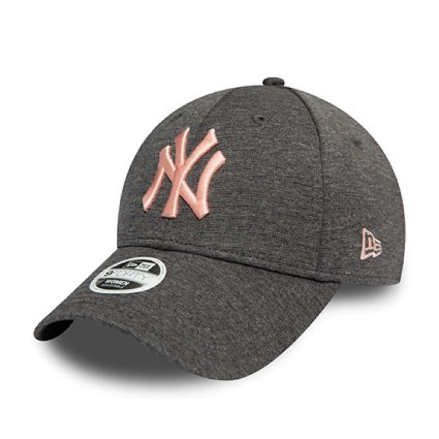 New York Yankees 9FORTY Womens Tech Jersey Grey/Pink Cap