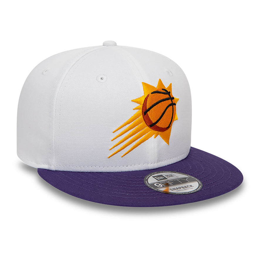 Phoenix Suns 9FIFTY White Crown Team White/Purple Cap