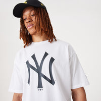 NEW ERA LEAGUE ESSENTIALS NY YANKEES OVERSIZED TEE BLACK