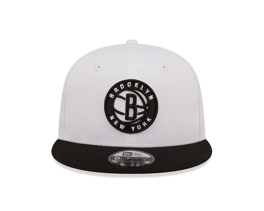 Brooklyn Nets 9FIFTY White Crown Team White/Black Cap