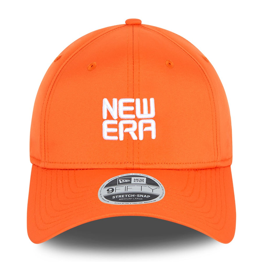 New Era Golf 9FIFTY Stretch Snap Poly Orange Cap