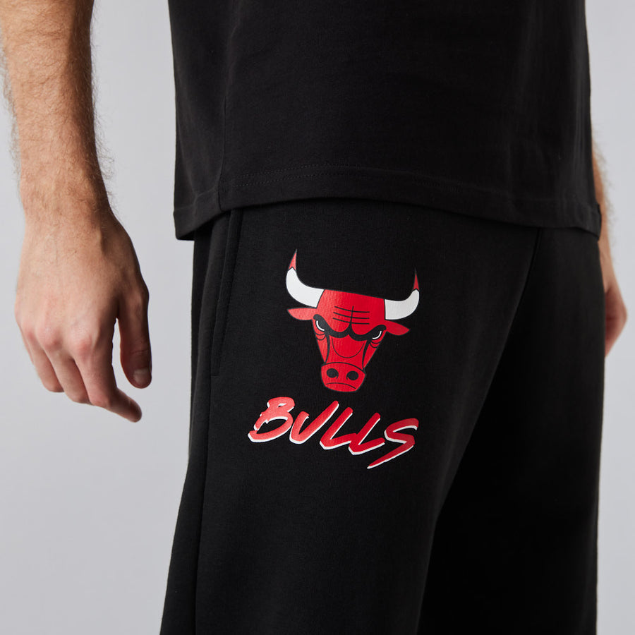 New Era NBA Script Black Jogger