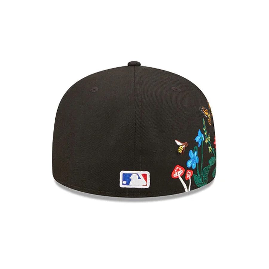 Pittsburgh Pirates 59FIFTY Blooming Black Cap
