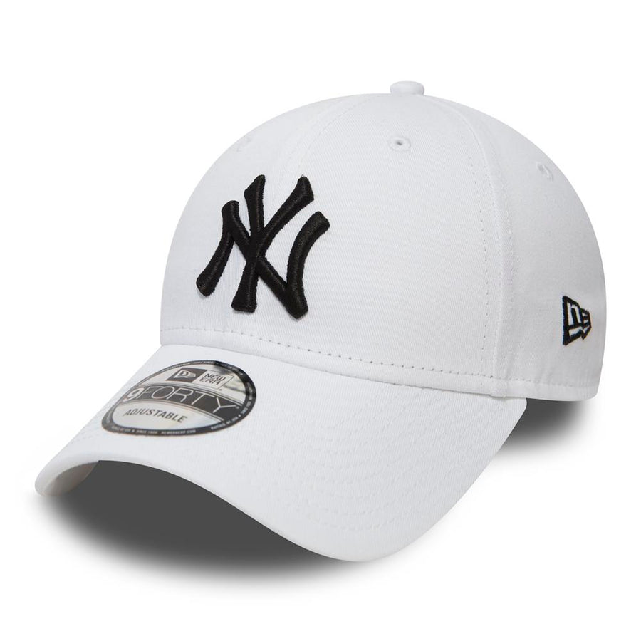 New York Yankees 9FORTY League Basic White/Black Cap