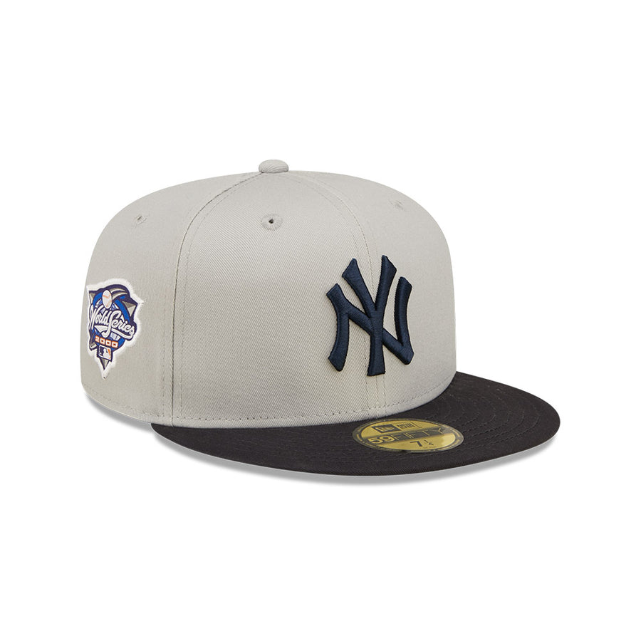 New York Yankees  595FIFTY Series Grey Cap