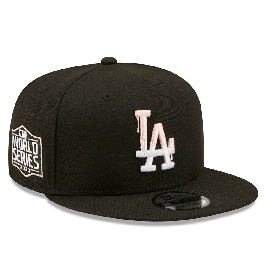Los Angeles Dodgers 9FIFTY Team Drip Black Cap
