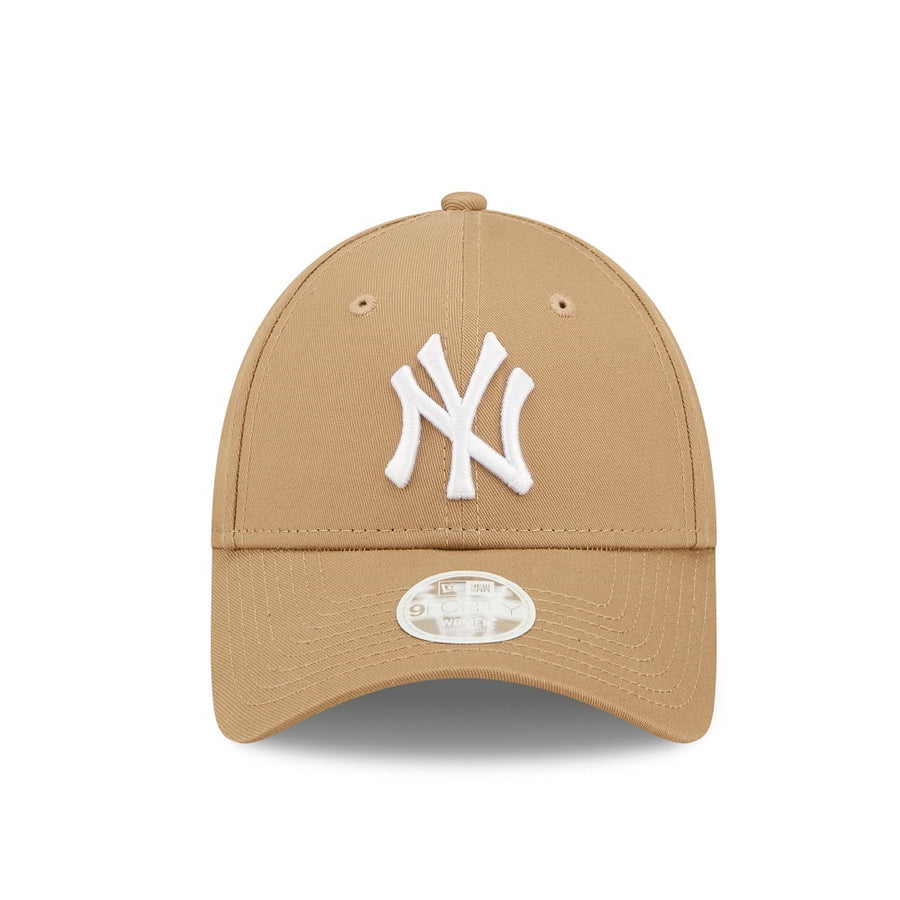 New York Yankees 9FORTY Womens League Essential Camel Cap