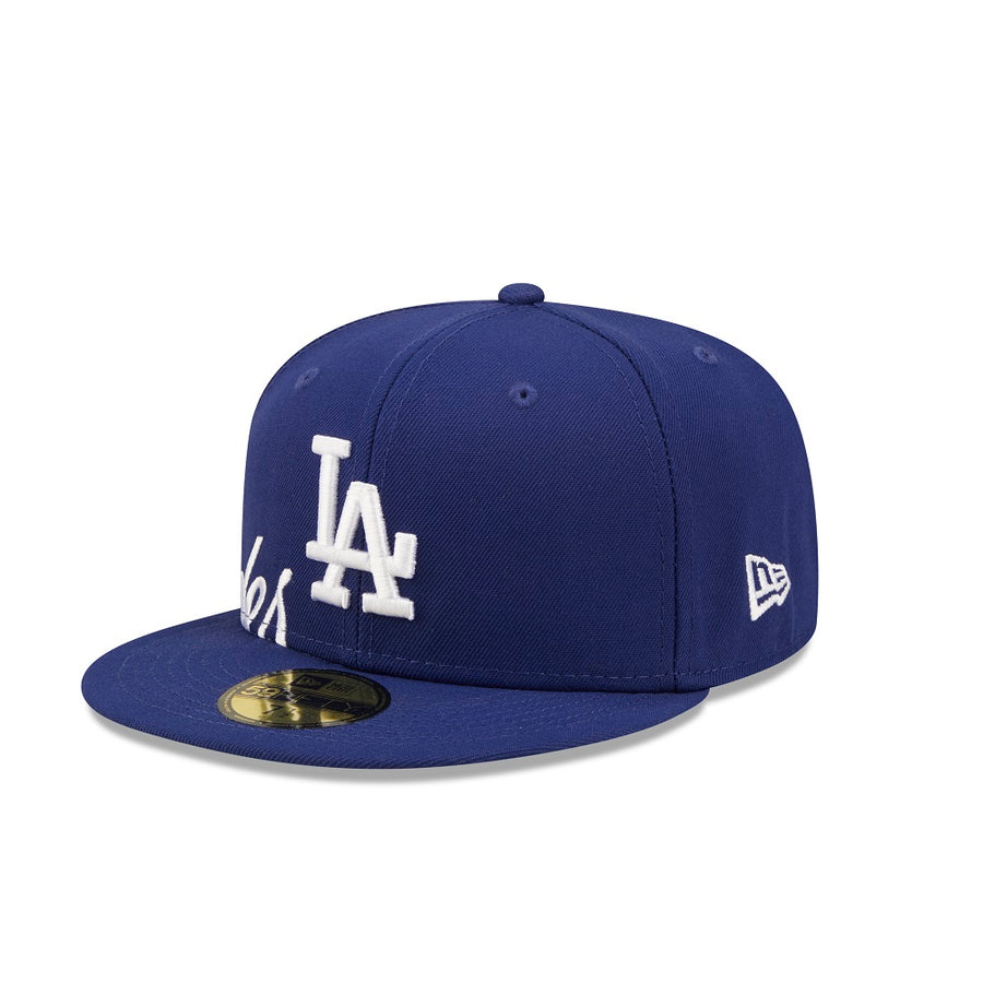 Los Angeles Dodgers 59FIFTY Side Split Royal Cap