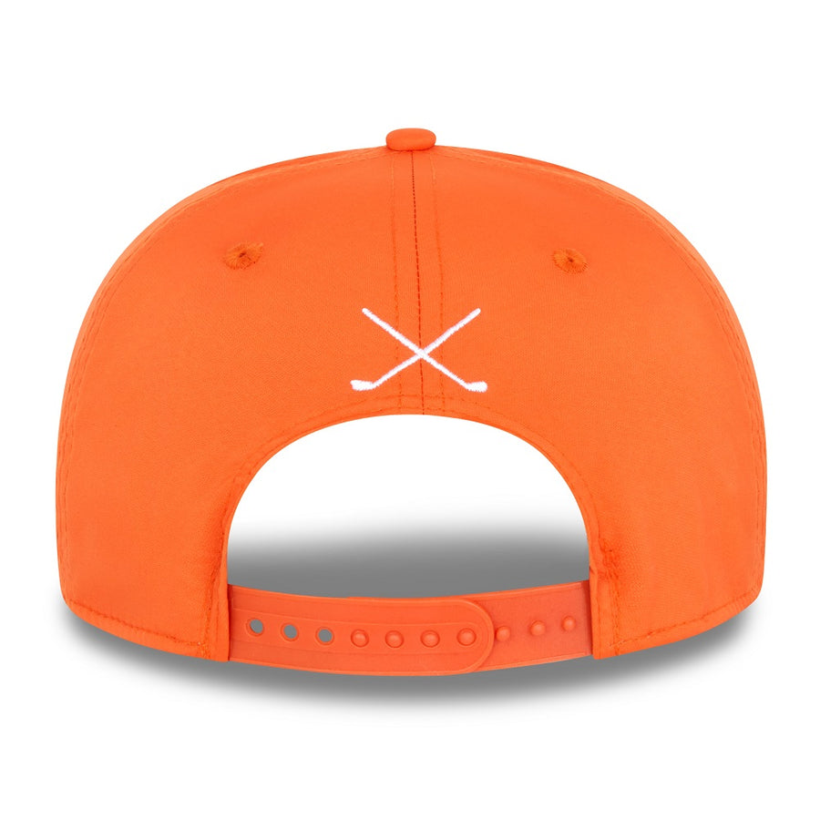 New Era Golf 9FIFTY Stretch Snap Poly Orange Cap