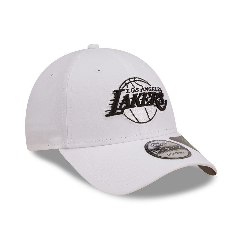 Los Angeles Lakers 9FORTY Repreve Monochrome White Cap