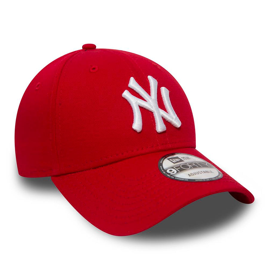 New York Yankees 9FORTY League Basic Scarlet/White Cap